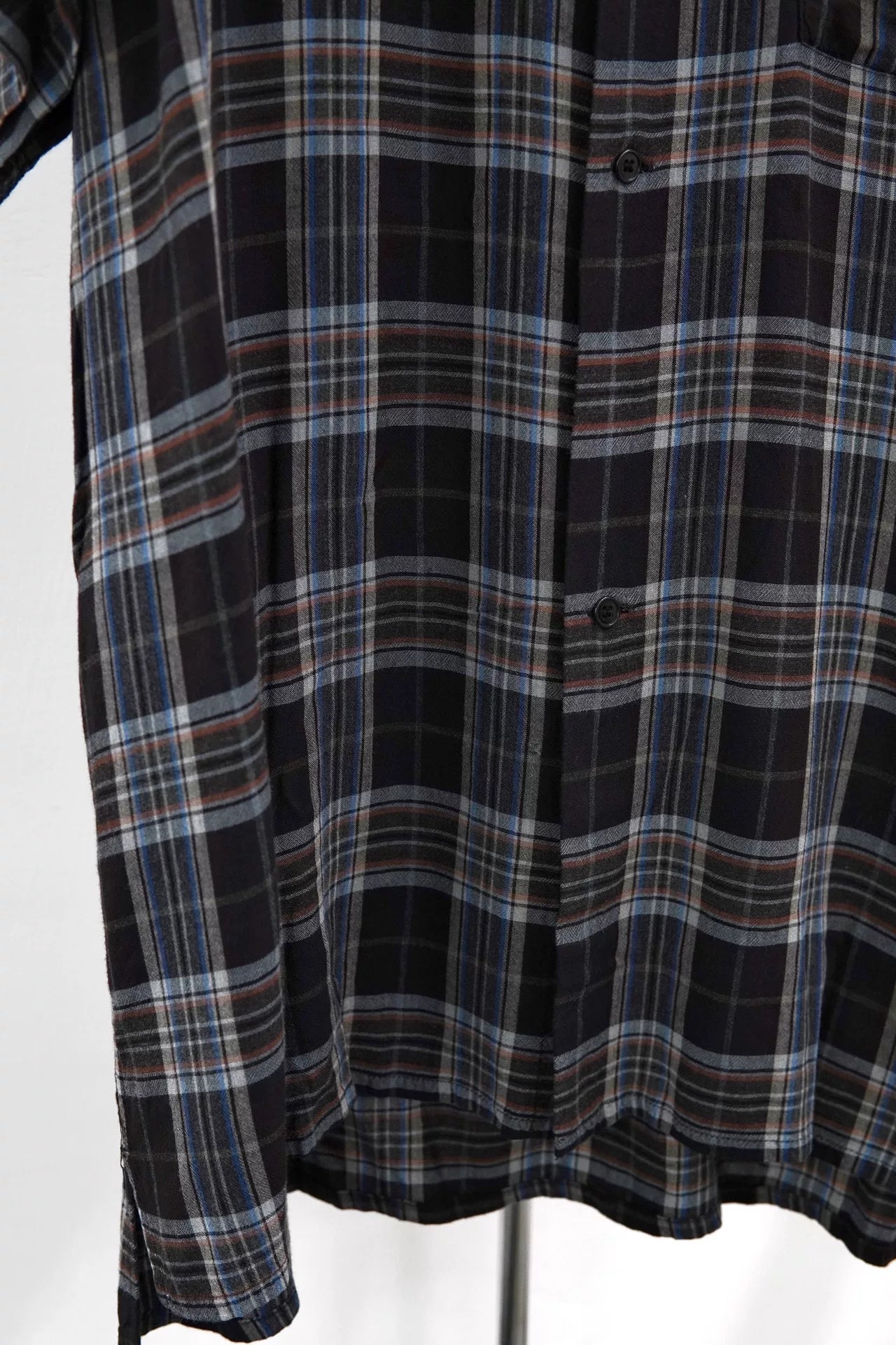 Y's for men Yohji Yamamoto 90s Rayon Plaid Shirt