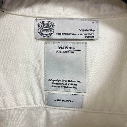 VISVIM White Long-Sleeve Shirt XS