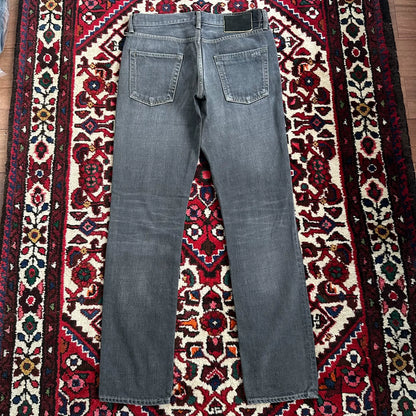 Black Denim Jeans from Visvim and Levis