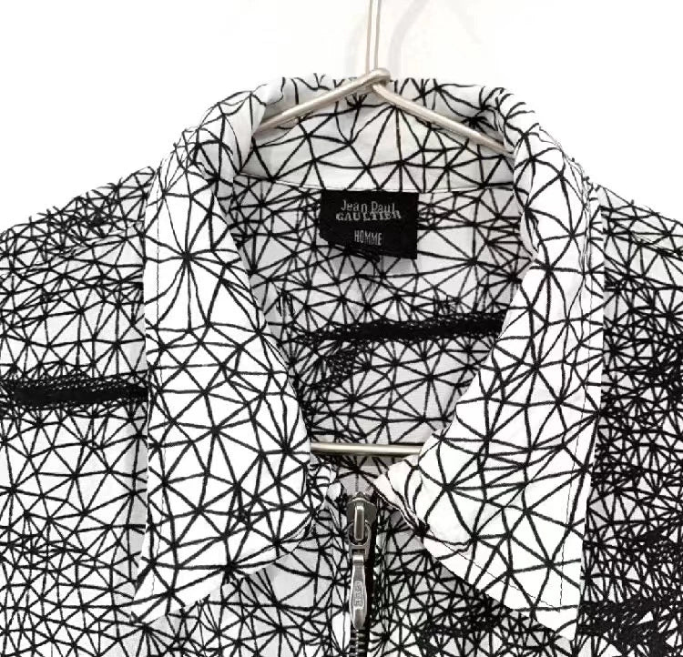 2001ss Jean Paul Gaultier 3D Mesh Shirt