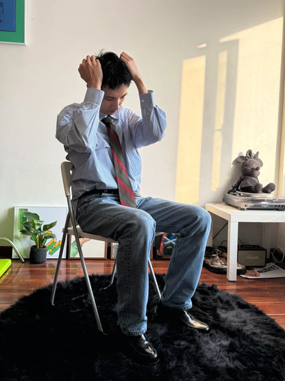 COMME des GARCONS CDG Twisted Stripe Shirt