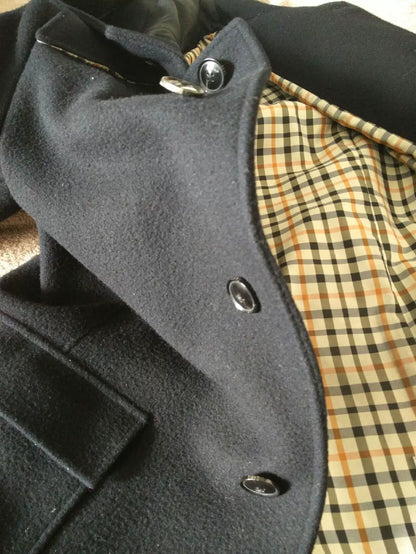 stylish daks fisherman coat for cooler weather