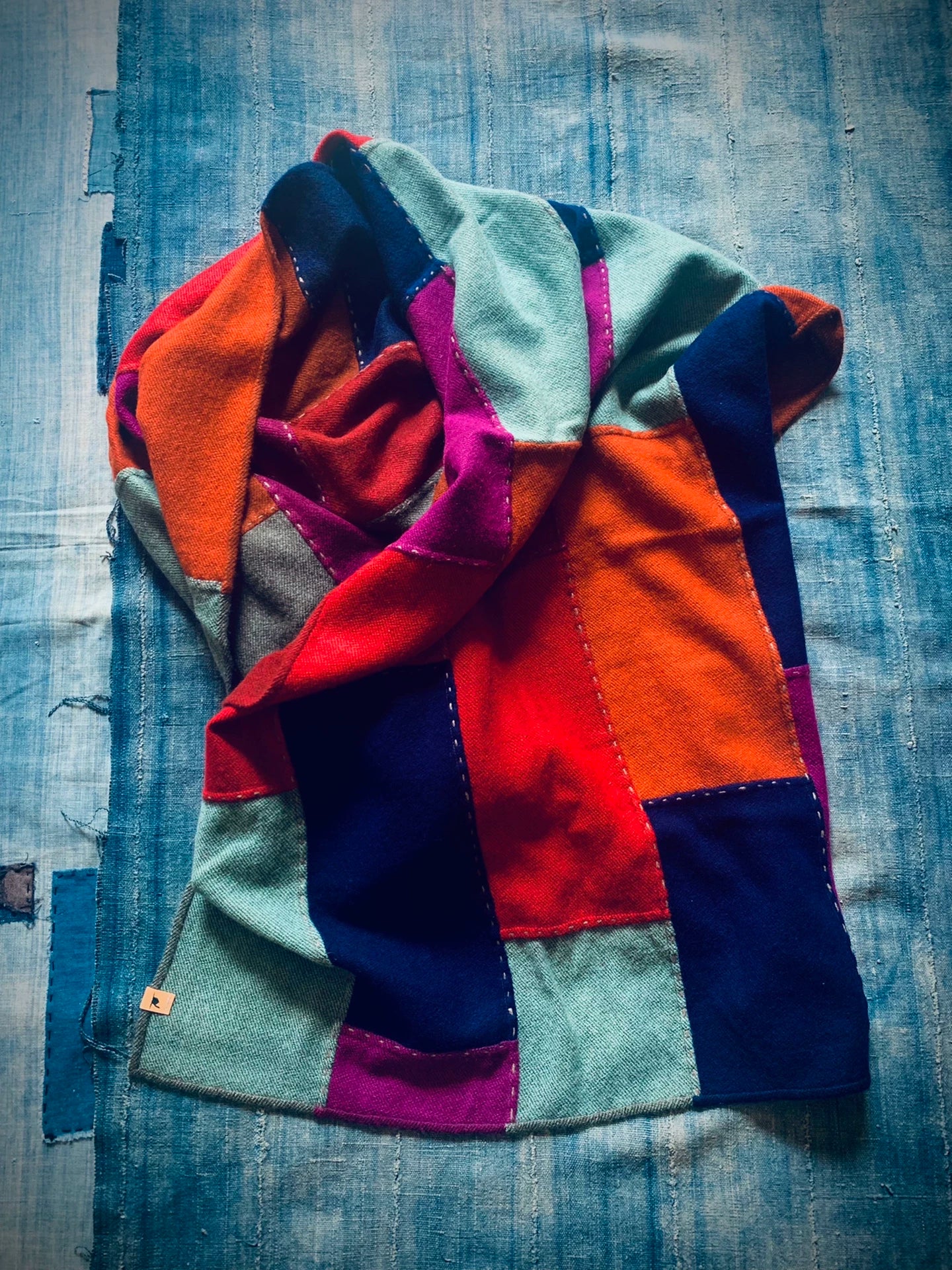 Visvim 2015AW Patchwork Yak Wool Blanket