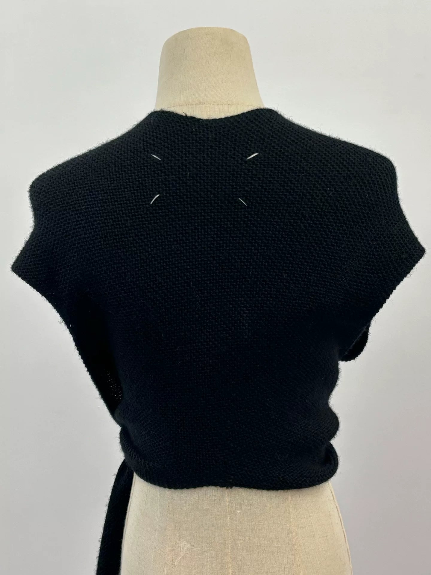 Maison Martin Margiela 90s Asymmetrical Scarf Vest