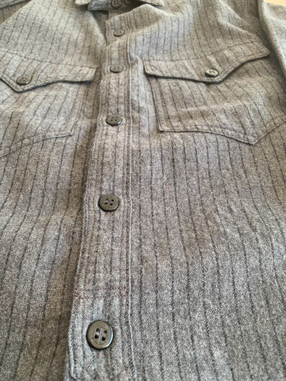 Freewheelers US Navy Officer Cotton Wool Shirt