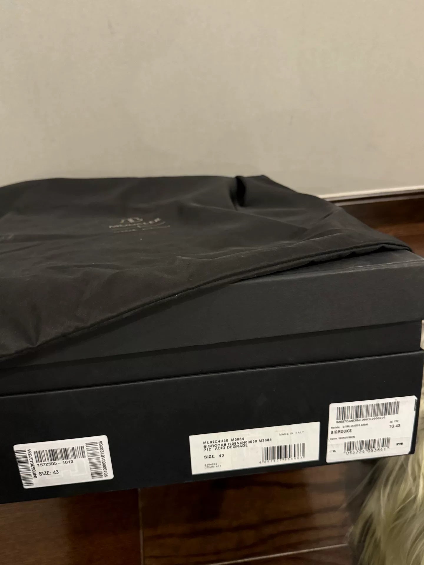 Rick Owens X Moncler Fur Boots