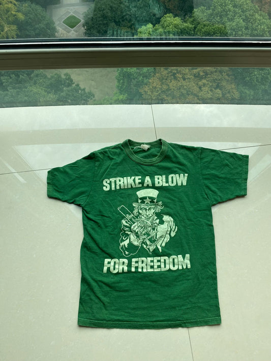 strike a blow for freedom green tee