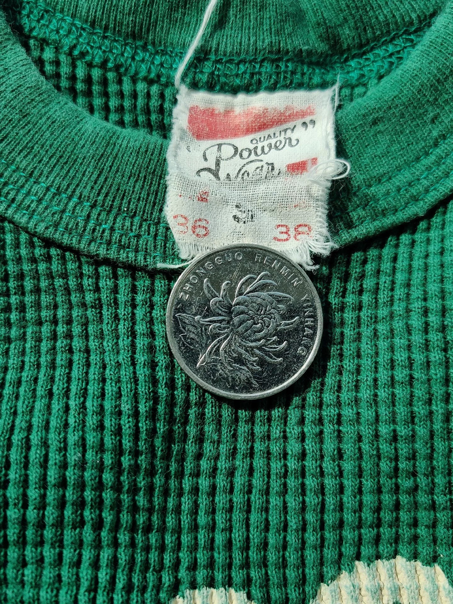 Bootleggers Waffle Knit Skull Shirt