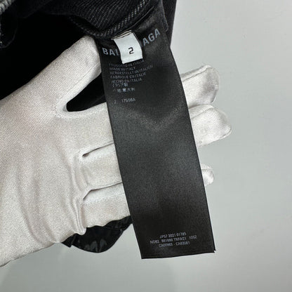 Balenciaga Oversized Denim Jacket with Logo