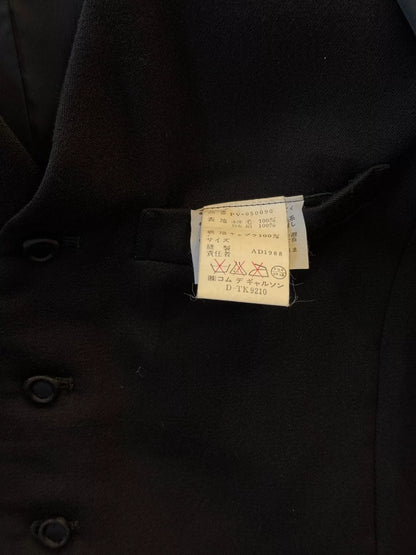 Yohji Yamamoto 99AW Satin Collar Morning Coat