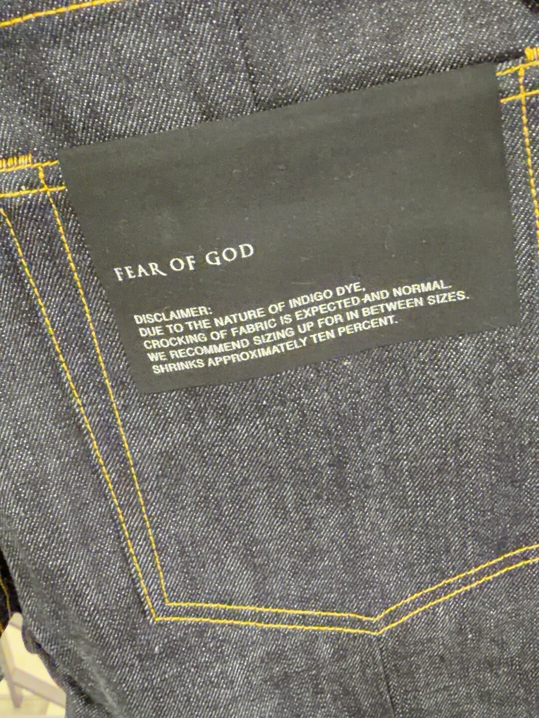 Fear of God Denim Pants