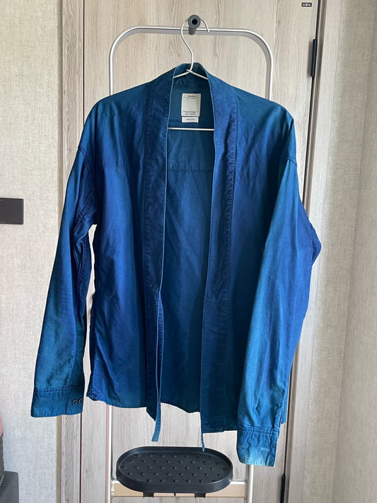visvim Indigo Dyed Robe Size 2