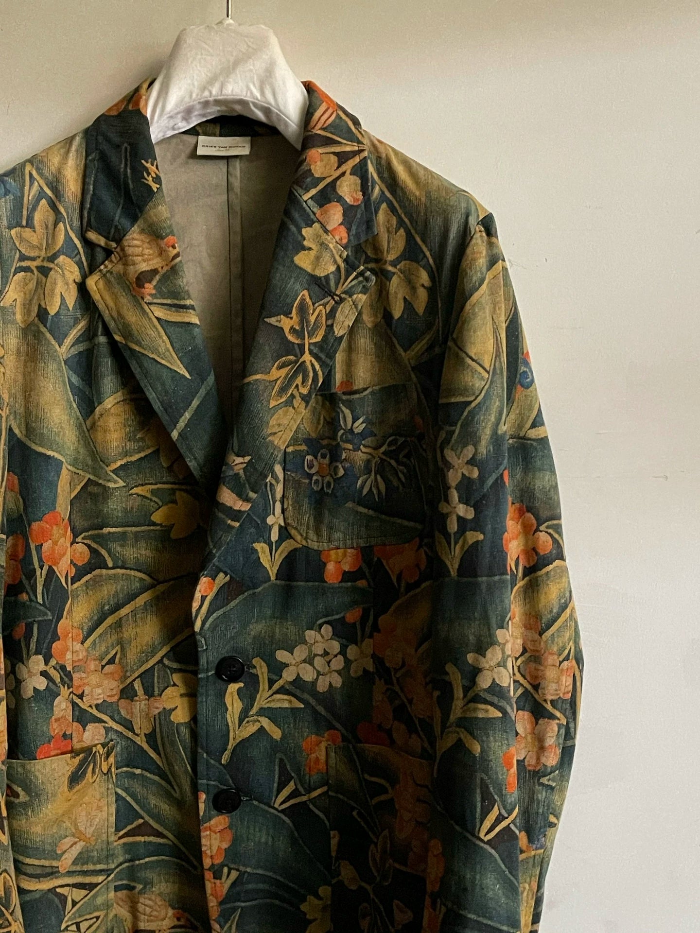 Dries Van Noten 17SS Floral Blazer