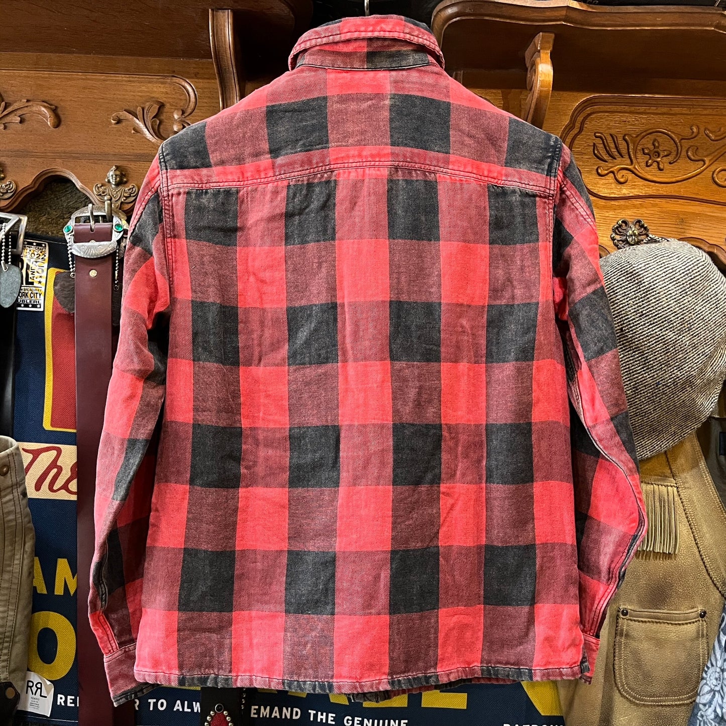 Double RL Ralph Lauren Plaid Shirt Jacket