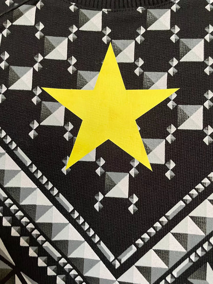Givenchy Star Pattern Sweatshirt Size S