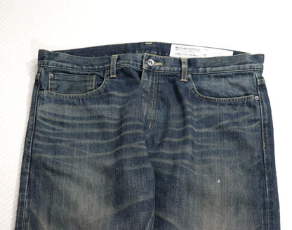 nbhd washed denim narrow jeans in xl