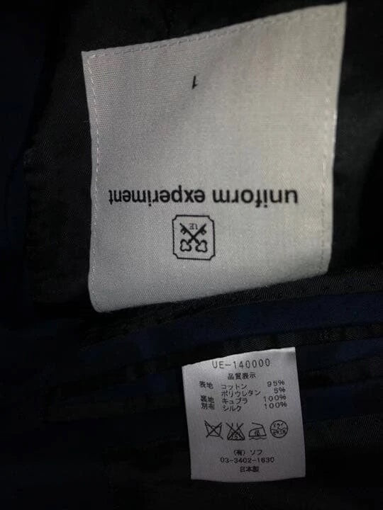 uniform experiment camouflage casual jacket