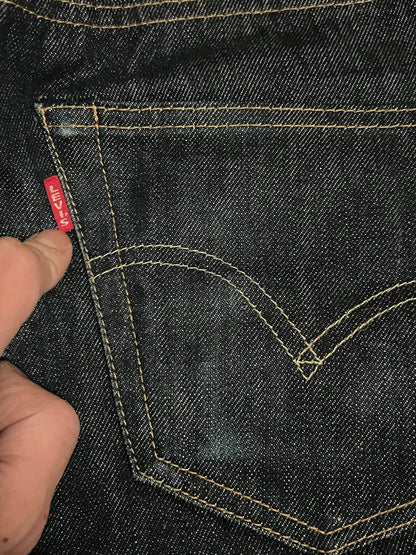 levi's vintage dark blue jeans
