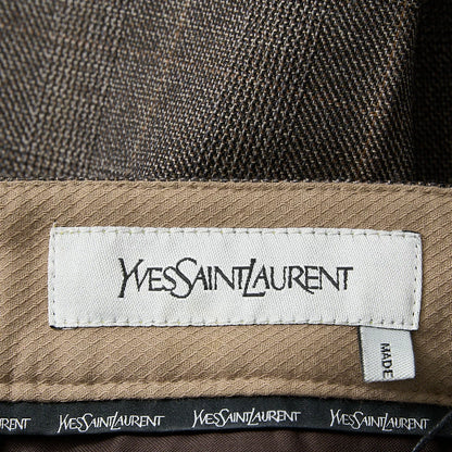 Saint Laurent Men's Checkered Drawstring Pants