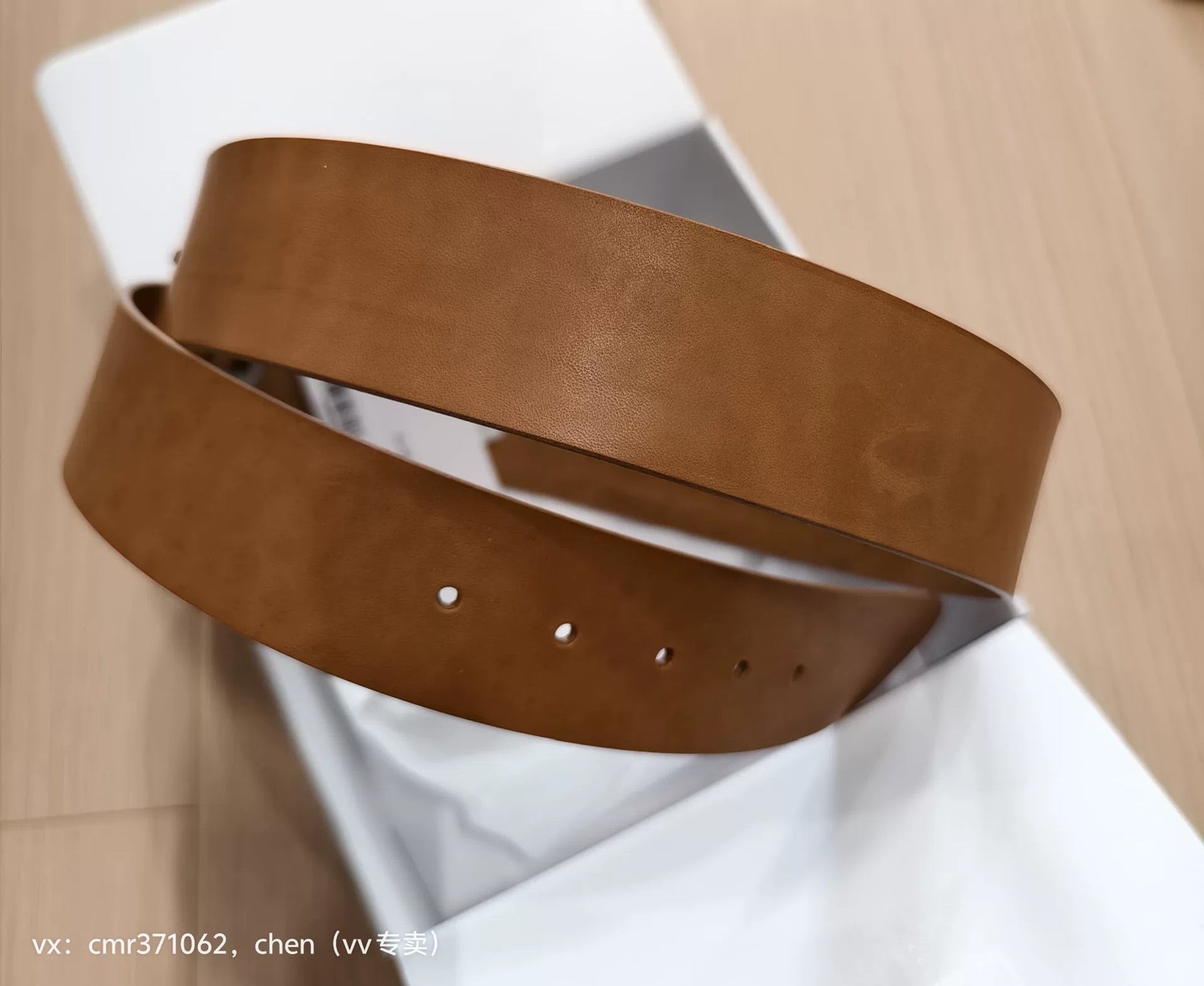 VISVIM 25SS PLAIN BELT 45MM