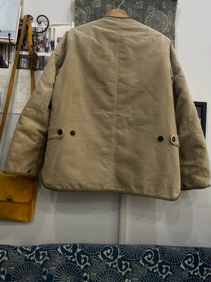 visvim contrary dept liner jacket in beige