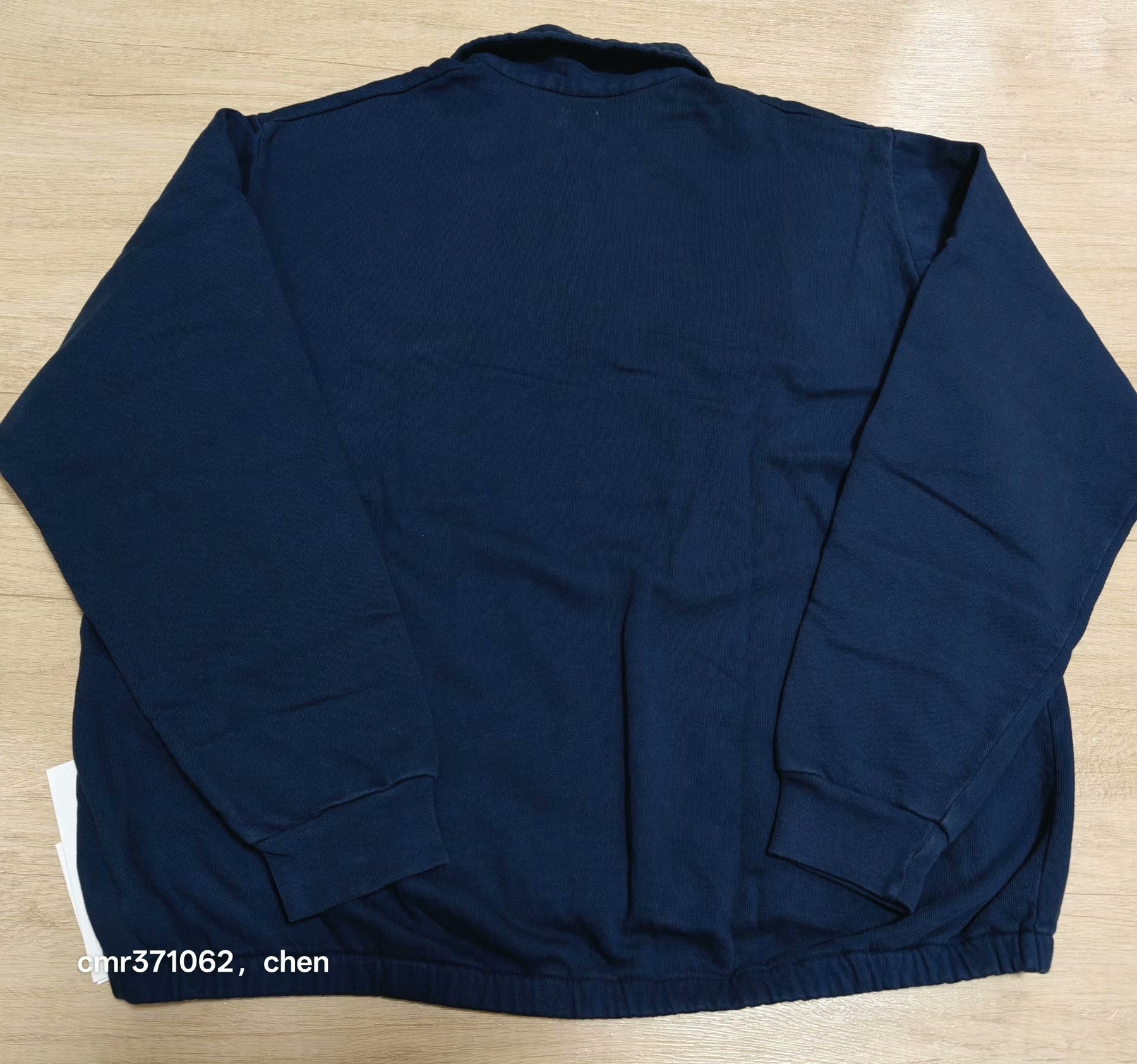 a.presse 26ss Vintage Half Zip Sweatshirt