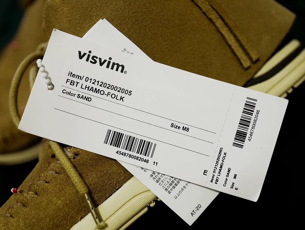 visvim fbt lhamo suede casual shoes