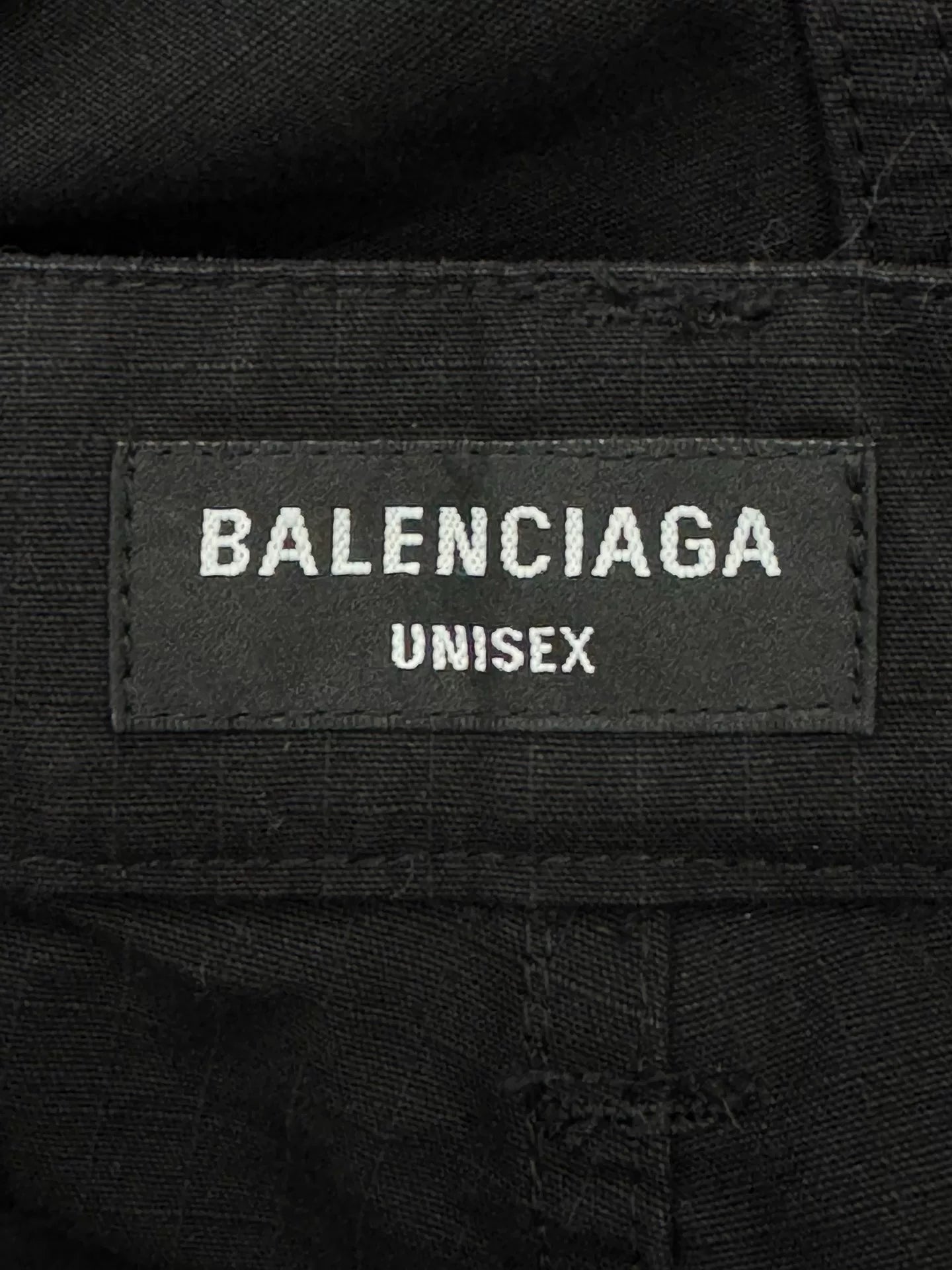 balenciaga pulled cargo pants size 50
