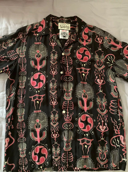 Wacko Maria Wolf's Head Short Sleeve Shirt