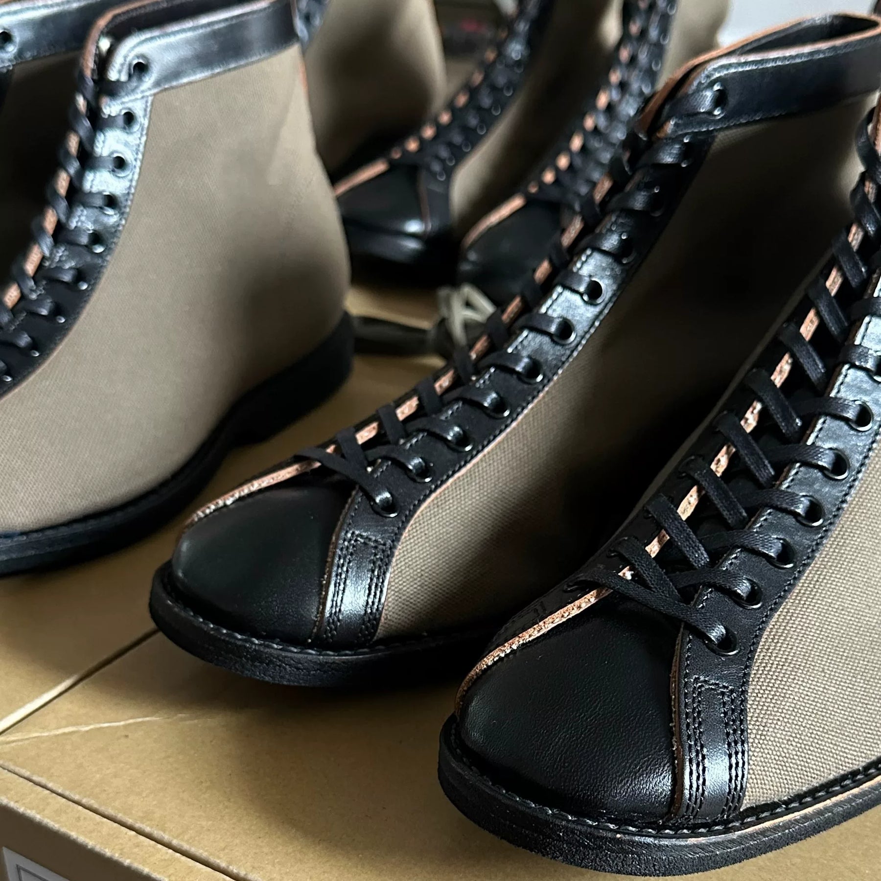 Clinch x BSW Horsehide Boxing Boots