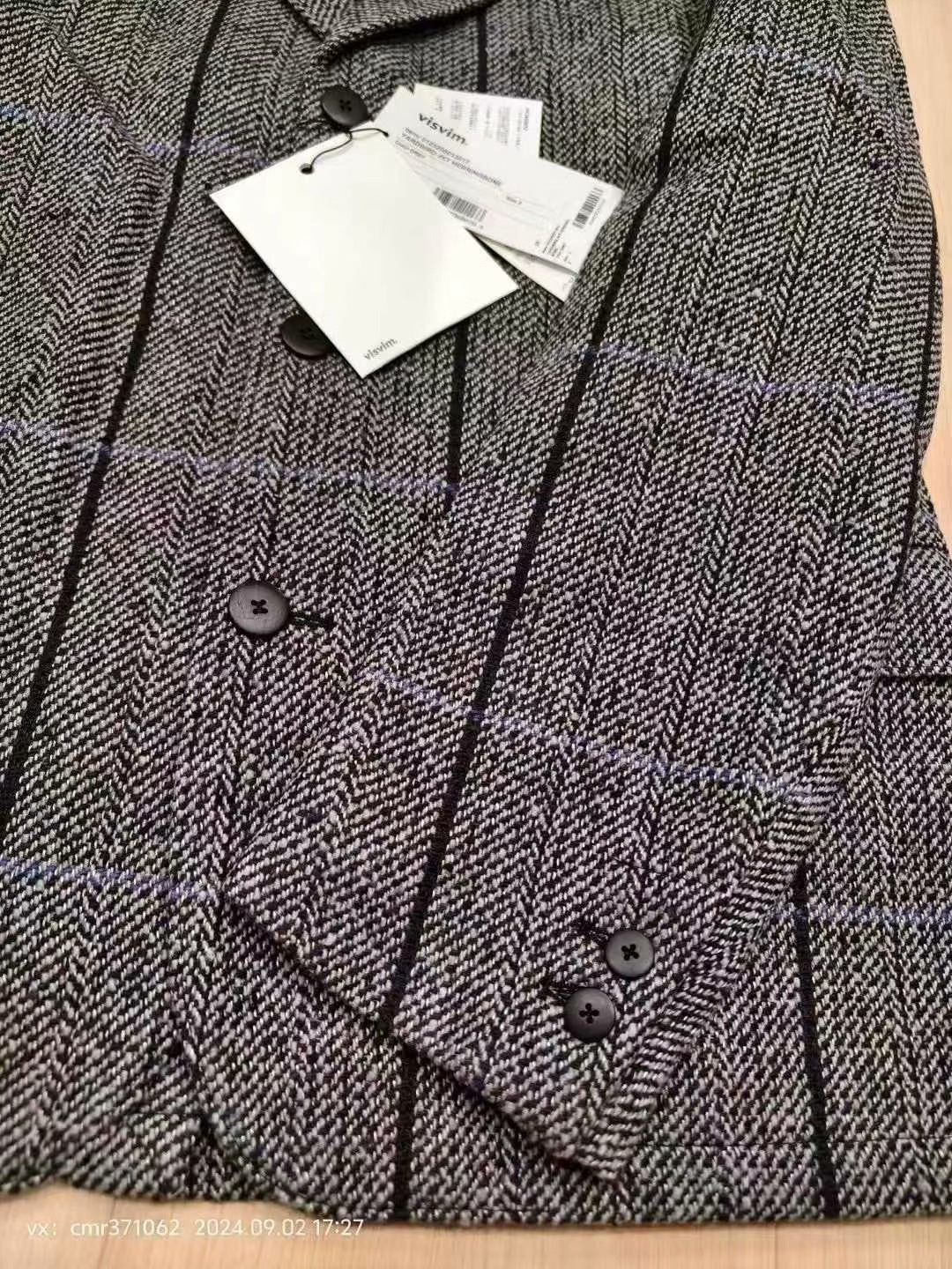 VISVIM YARDBIRD JKT HERRINGBONE