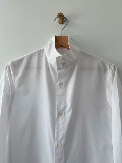 Yohji Yamamoto Long Sleeve White Shirt