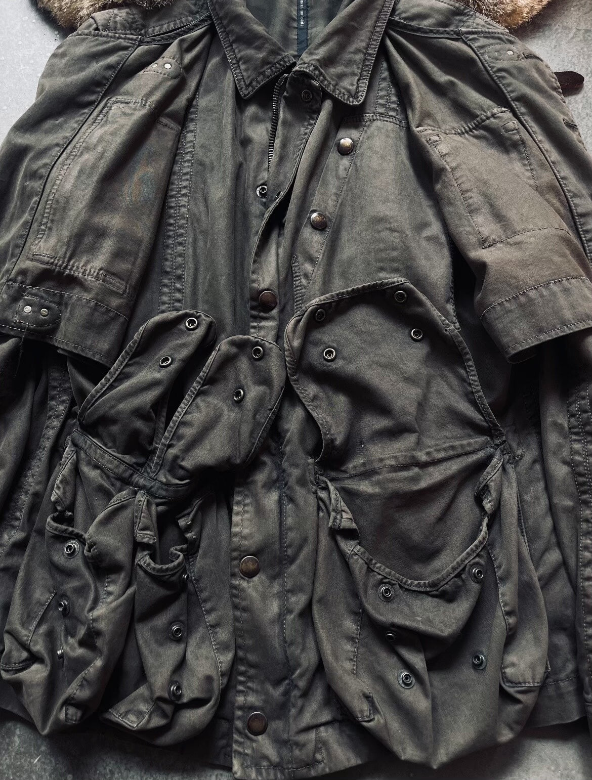 multifunctional hunting jacket by kiminori morishita