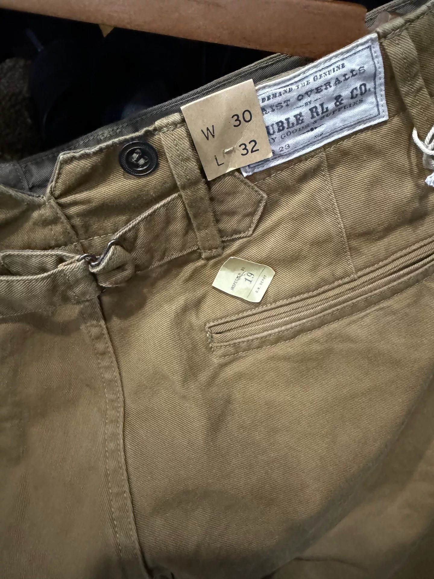 RRL Timber Workers Long Pants