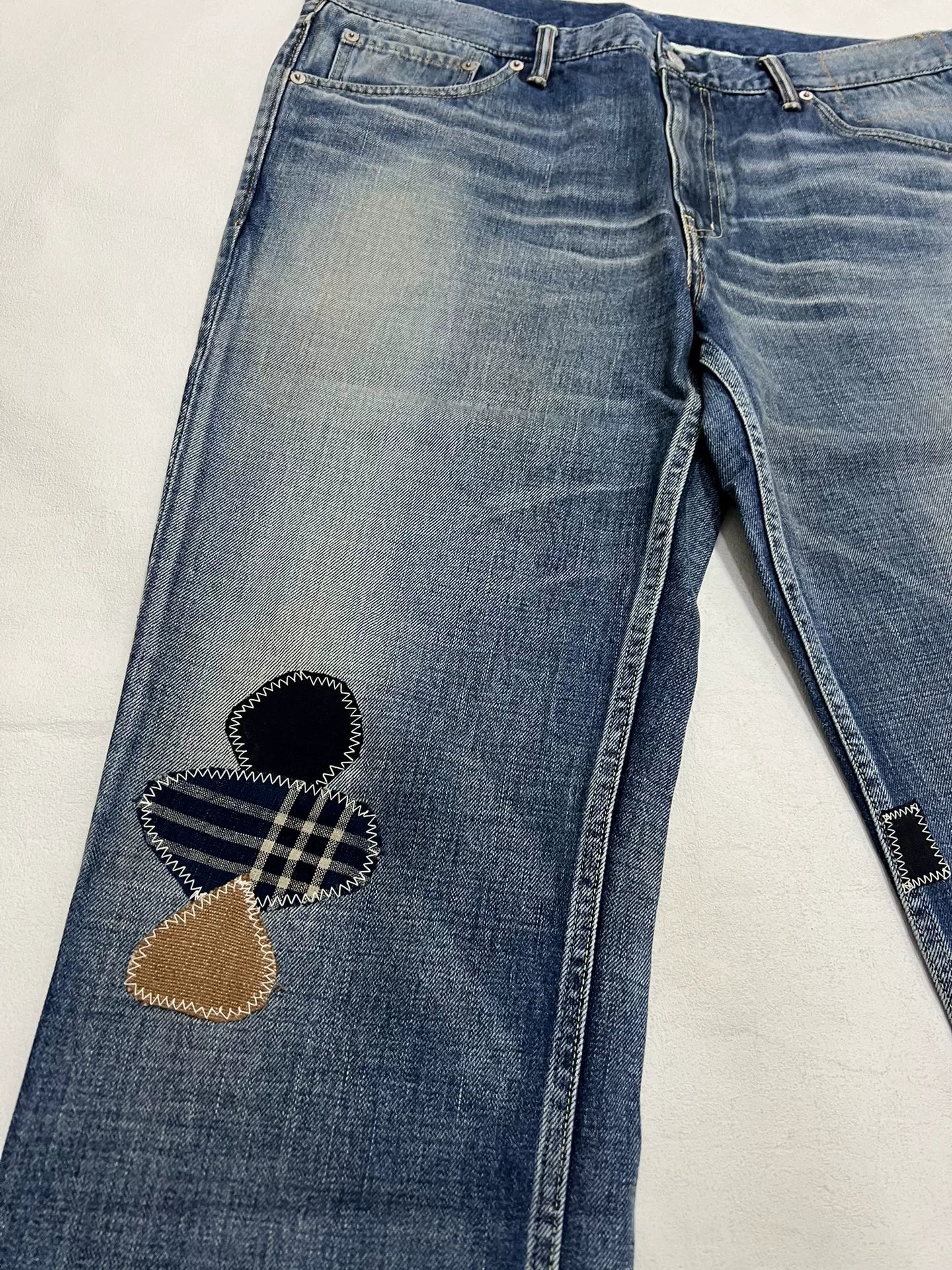 visvim 19ss spot d7 jeans
