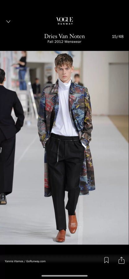 drapes van noten wool jacket with elegant lining