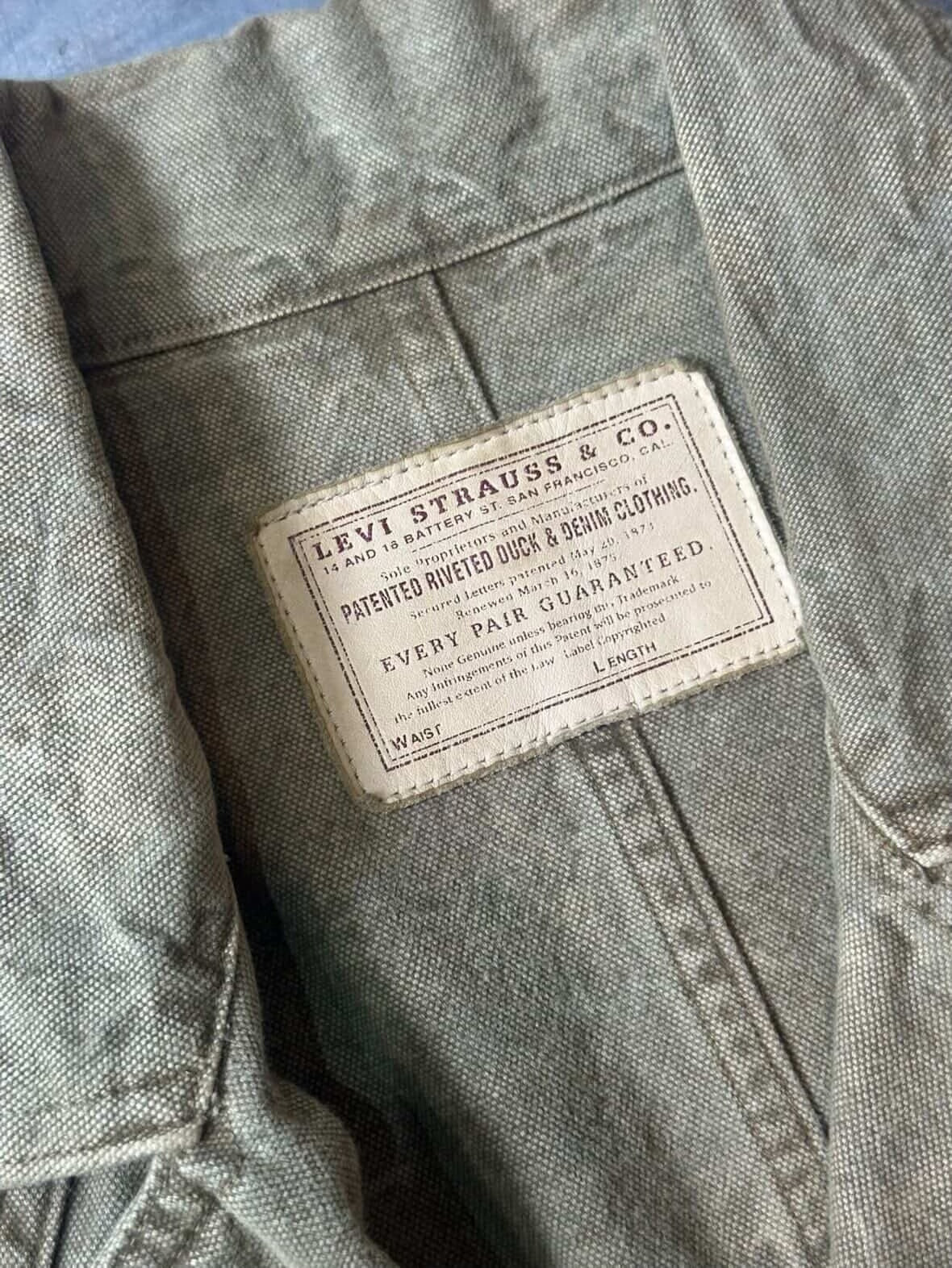 Vintage Levi's 2011 1870s Hunting Jacket