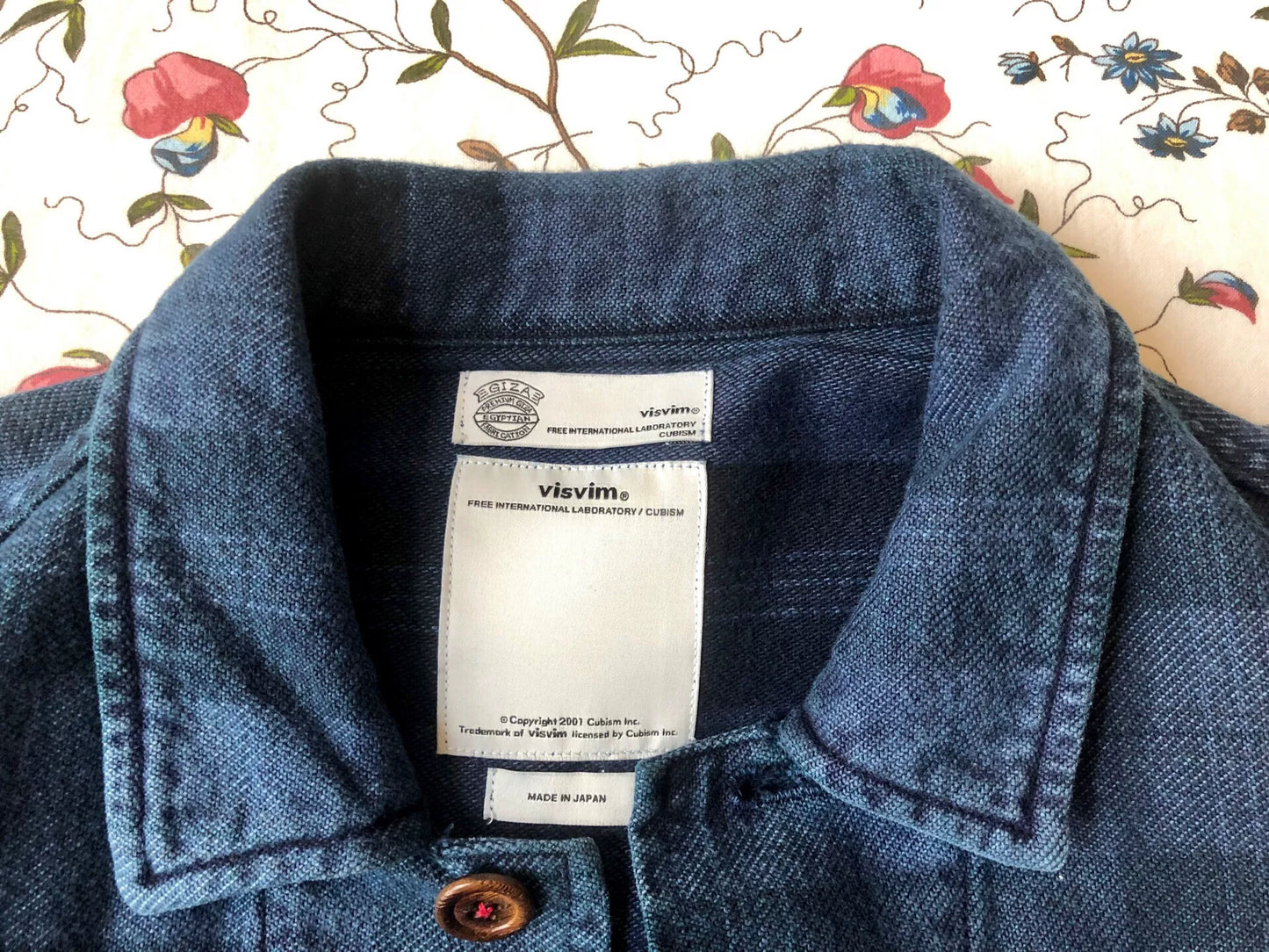 Visvim 13ss Kilgore Blue Check Jacket
