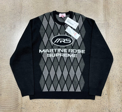 supreme x martine rose knitted sweater