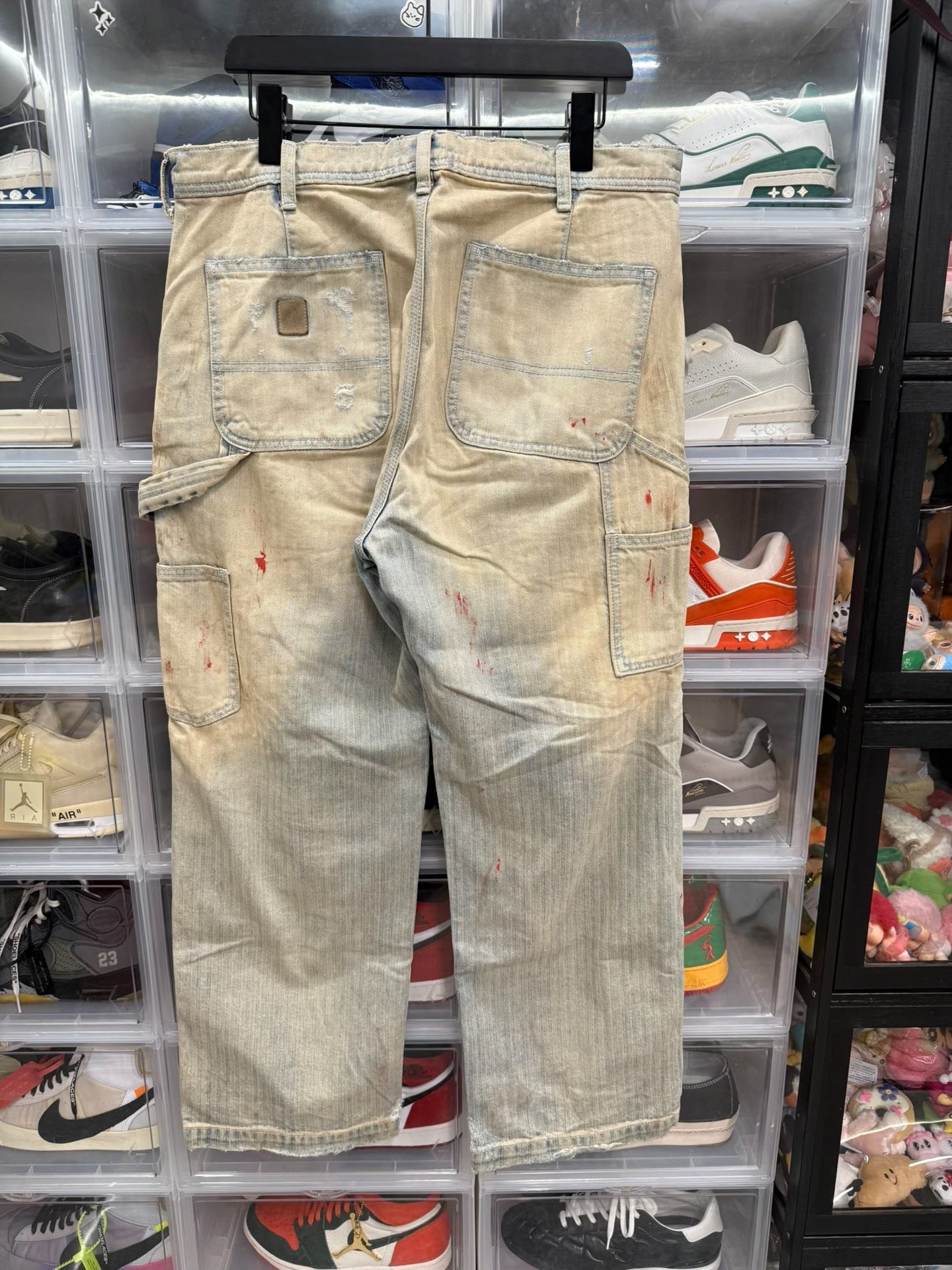Enfants Riches Deprimes ERD Bloodstain Stripe Cargo Pants