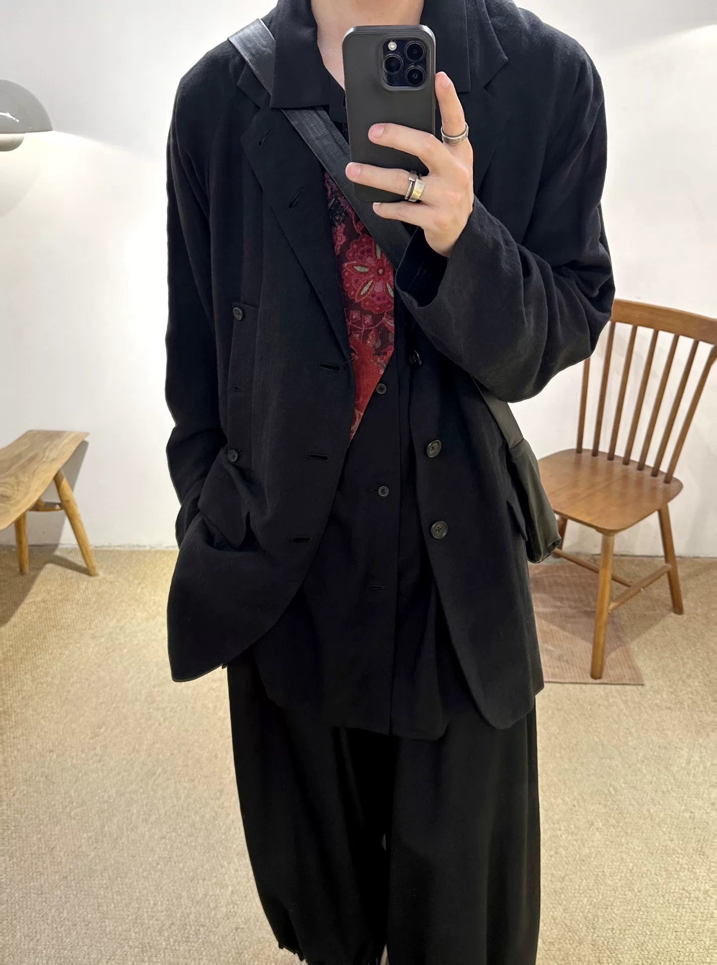 Yohji Yamamoto S/S 2024 Linen Button Jacket