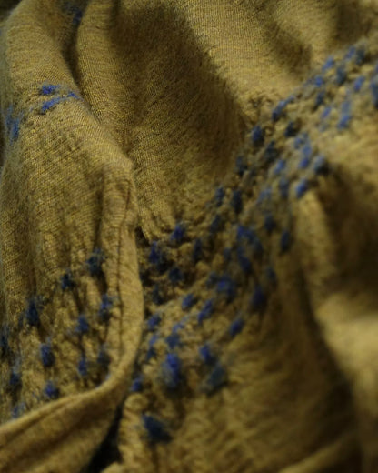 Kapital Wool Long T-Shirt with Indigo Dye