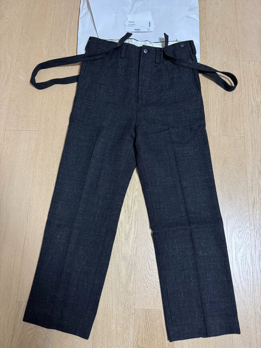 visvim 23AW Tupper Wool Suspender Pants