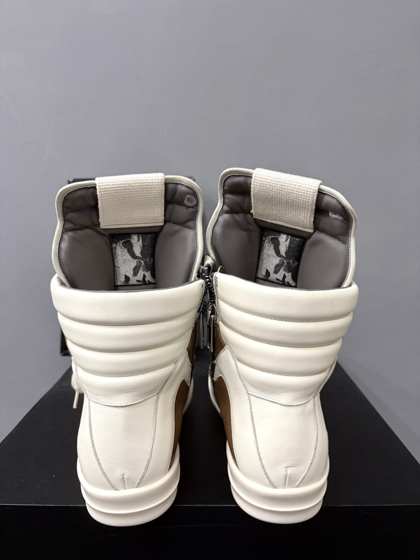 Rick Owens 22SS Geobasket Brown High-Top