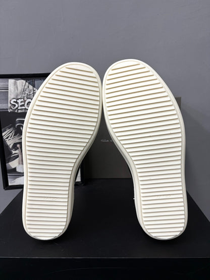 Rick Owens Leather Classic Sneakers