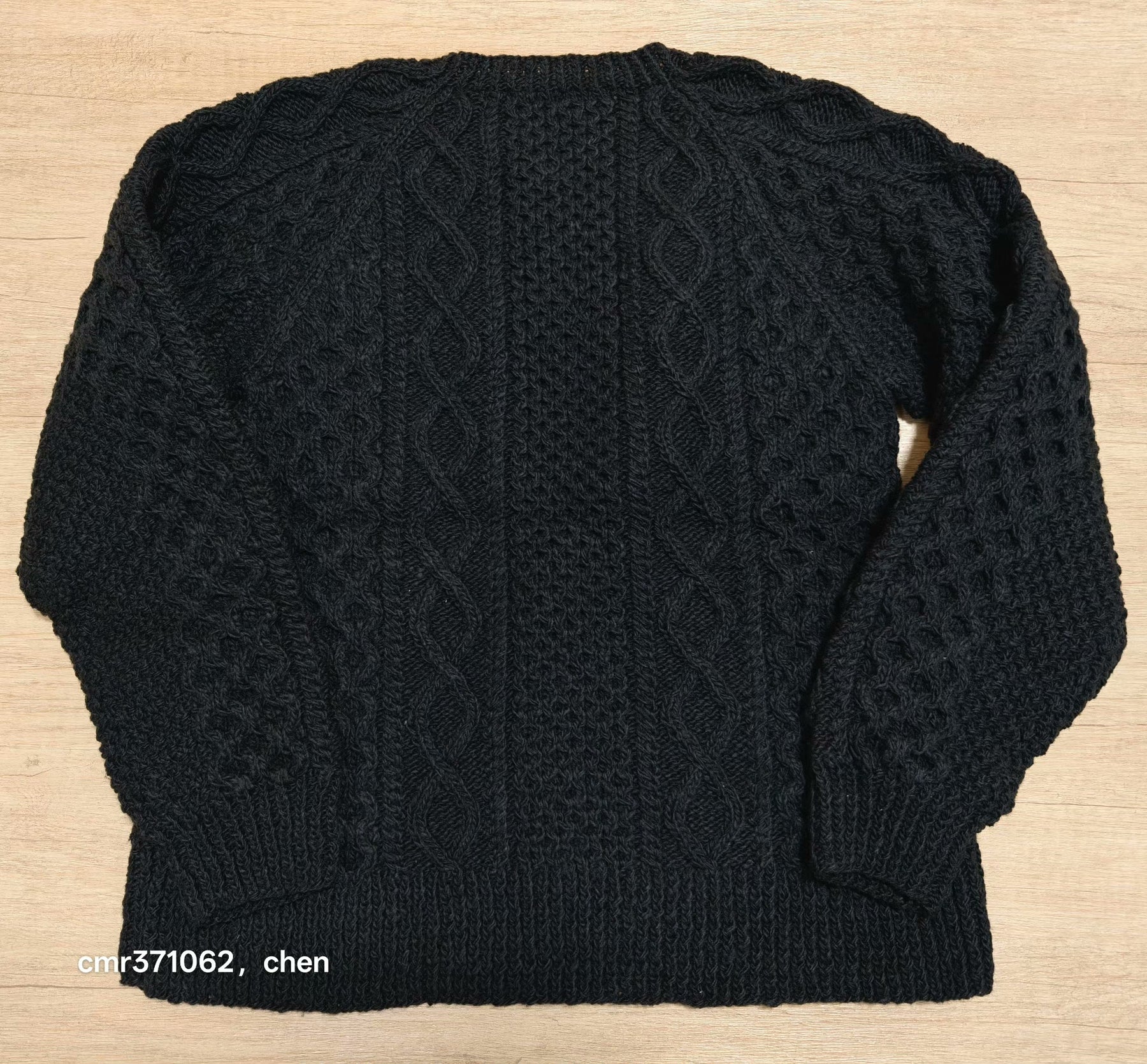 VISVIM 19AW GALWAY CREW HAND-KNIT