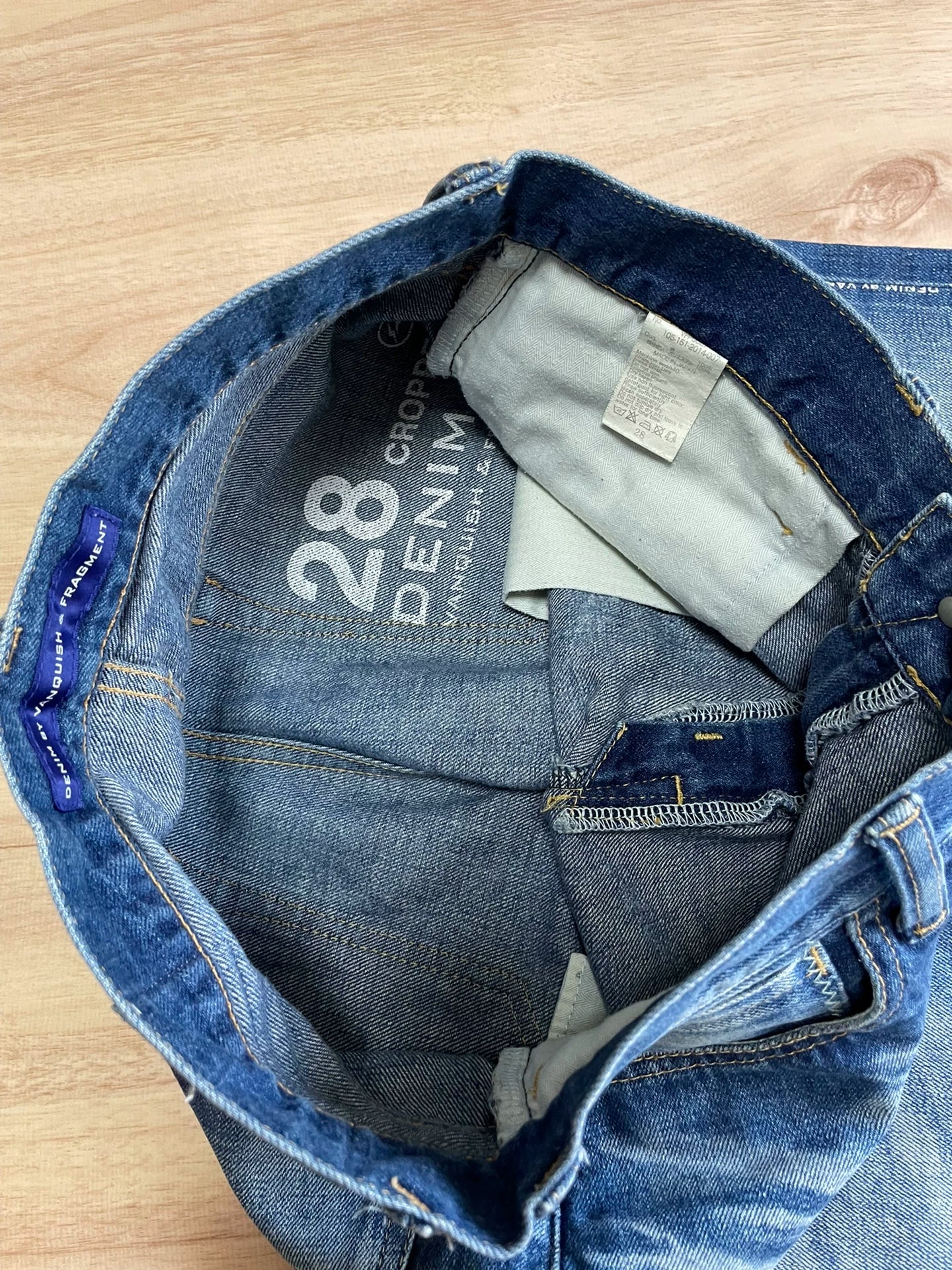 Vanquish Fragment Lightning Wash Jeans