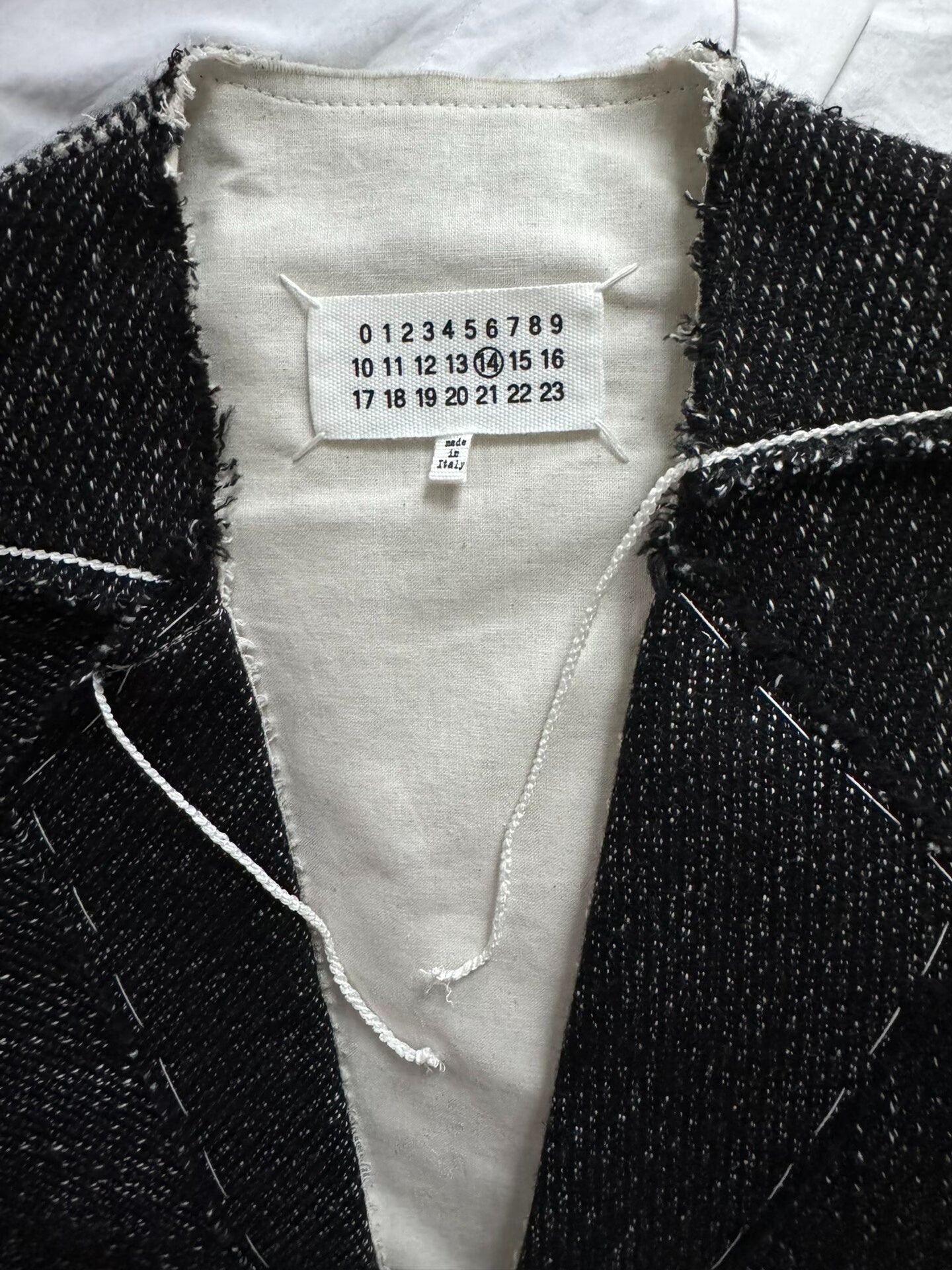 Maison Margiela Wool Blend Long Coat