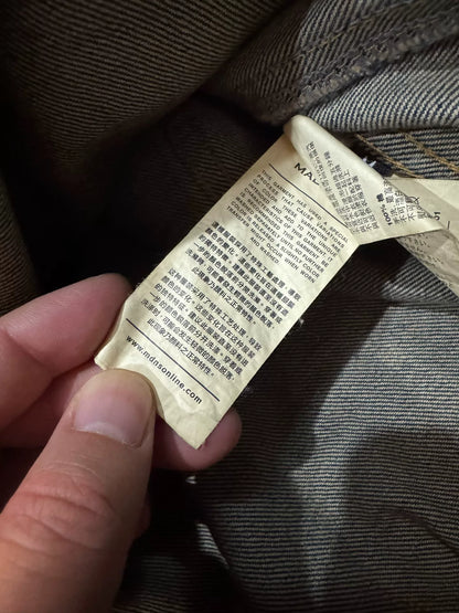 madness 20fw indigo denim jacket