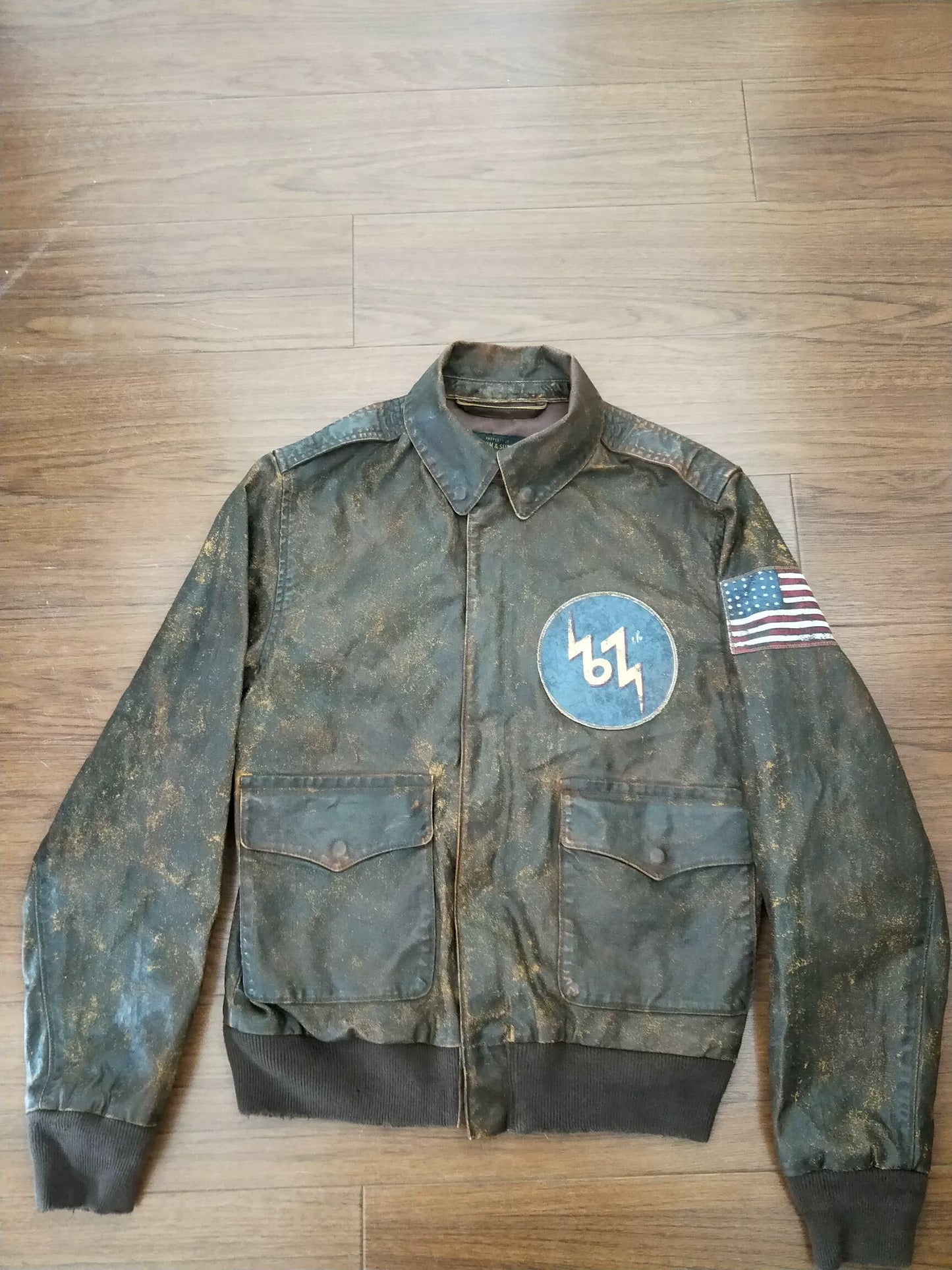 Ralph Lauren A2 Waxed Flight Jacket
